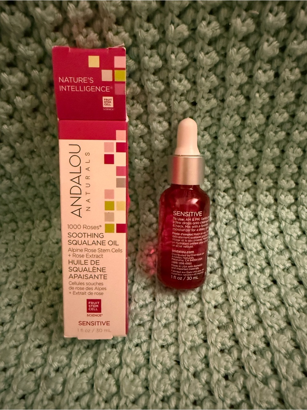 1000 Roses Soothing Squalane Oil - Pink